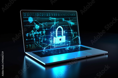 cybersecurity, authentication system, password, security concept, global network security, privacy protection, AI generative