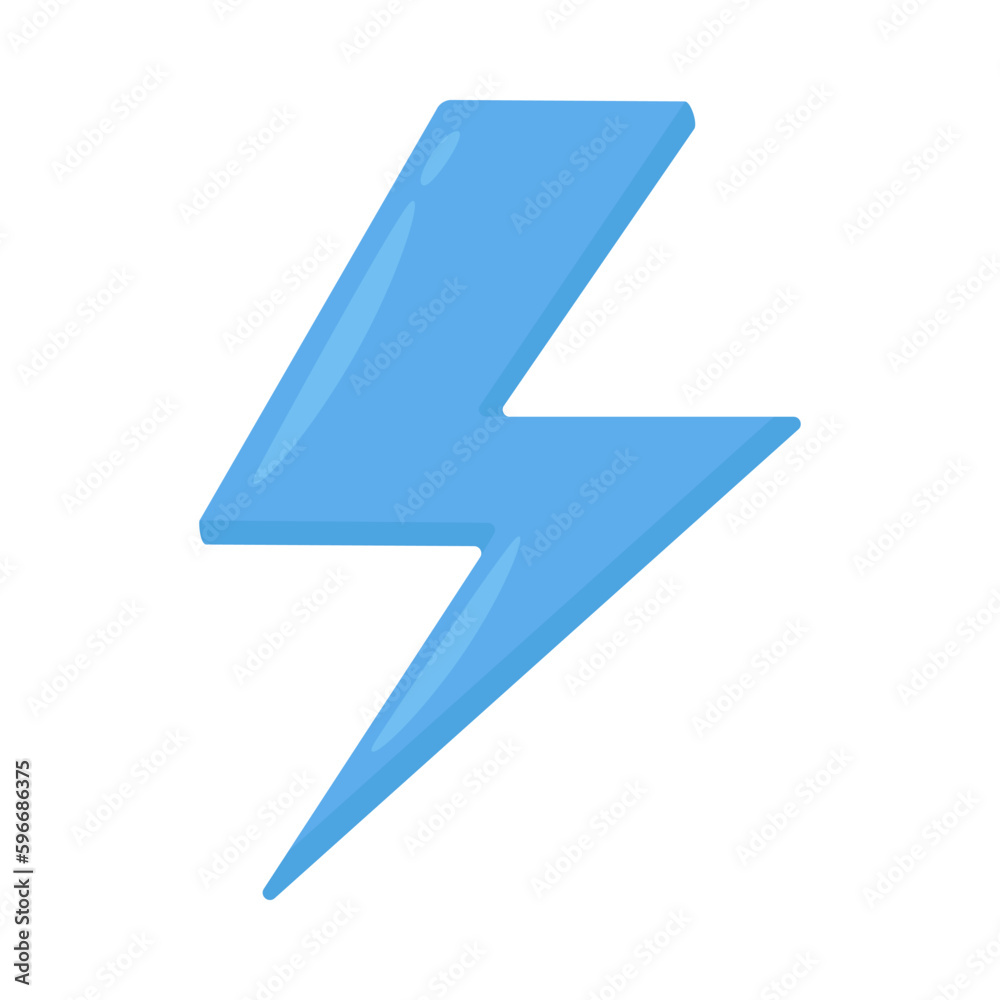 Blue Lightning Sign Emoji Icon Illustration. Energy Vector Symbol Emoticon Design Clip Art Sign Comic Style. Blue Lightning Sign Emoji Icon Illustration. Energy Vector Symbol Emoticon Design Clip Art Sign Comic Style.