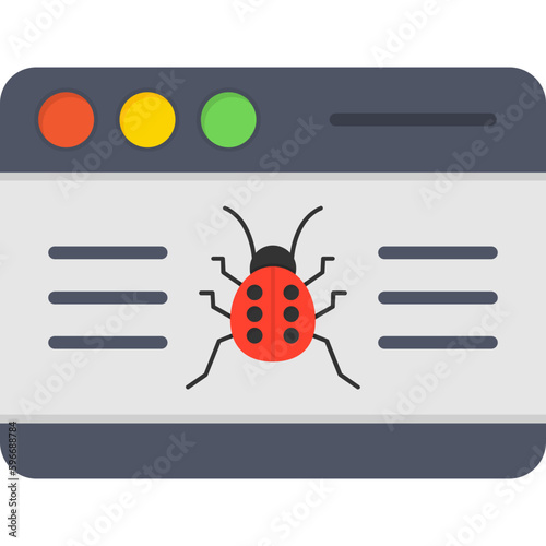 Website Attack Icon