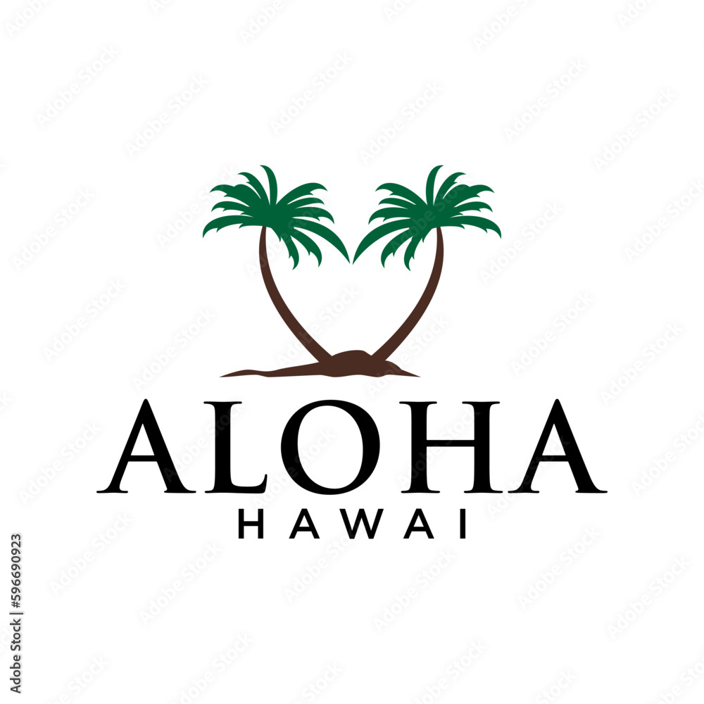 Aloha. A typographical design for aloha and Hawaii. Grunge design aloha Hawaii. Aloha. A typographical design for aloha and Hawaii. Grunge design aloha Hawaii.