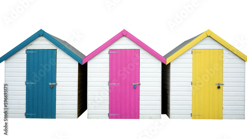 Tableau sur toile Beach hut