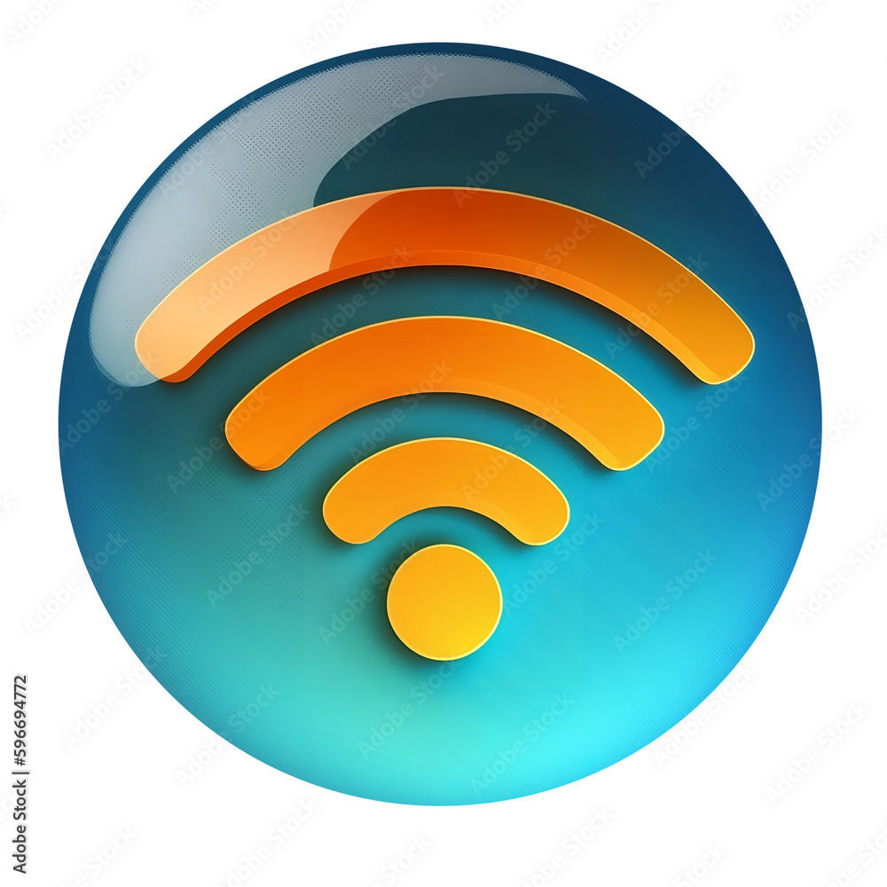 wifi icon logo png (created with Generative AI) wifi icon logo png (created with Generative AI)