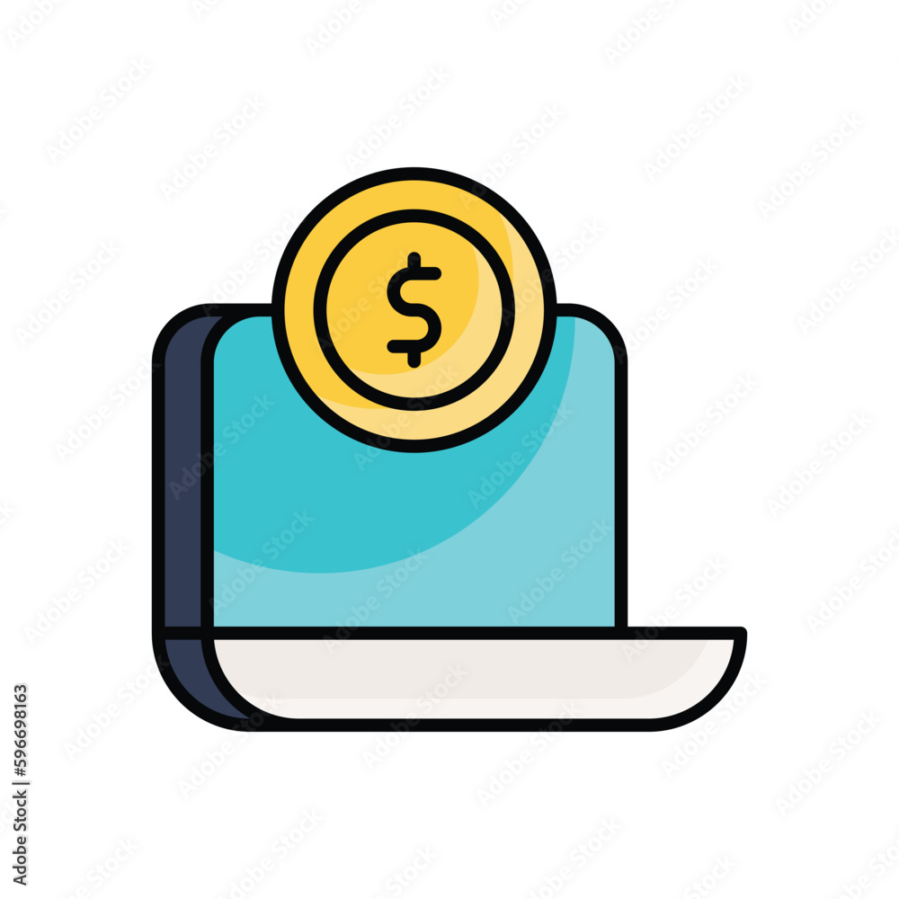 Bulk Payment icon stock illustration. Bulk Payment icon stock illustration.