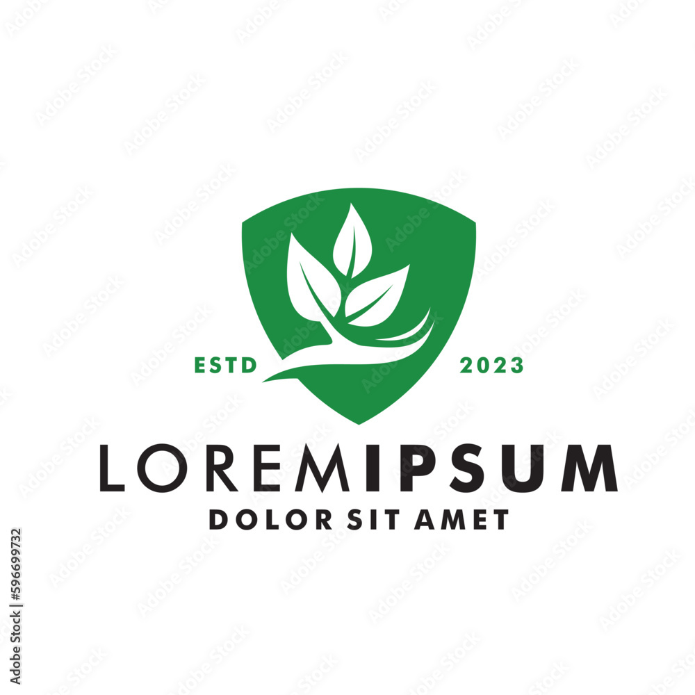 Abstract green leaf logo icon vector design. Landscape design, garden, Plant, nature and ecology vector logo. Abstract green leaf logo icon vector design. Landscape design, garden, Plant, nature and ecology vector logo.