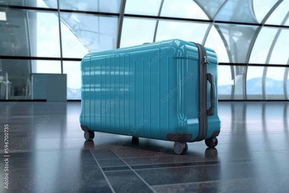 luggage at the airport, ai generative