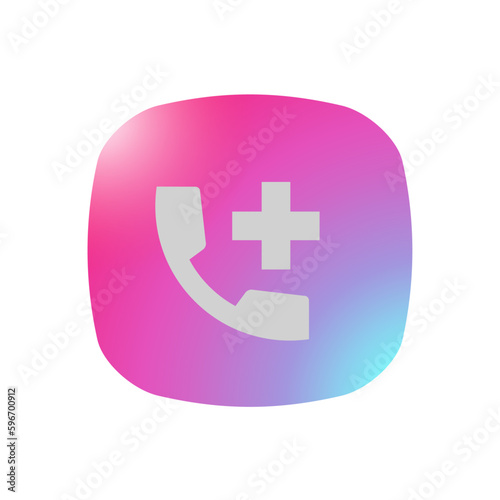 Emergency Line - Pictogram (icon) 
