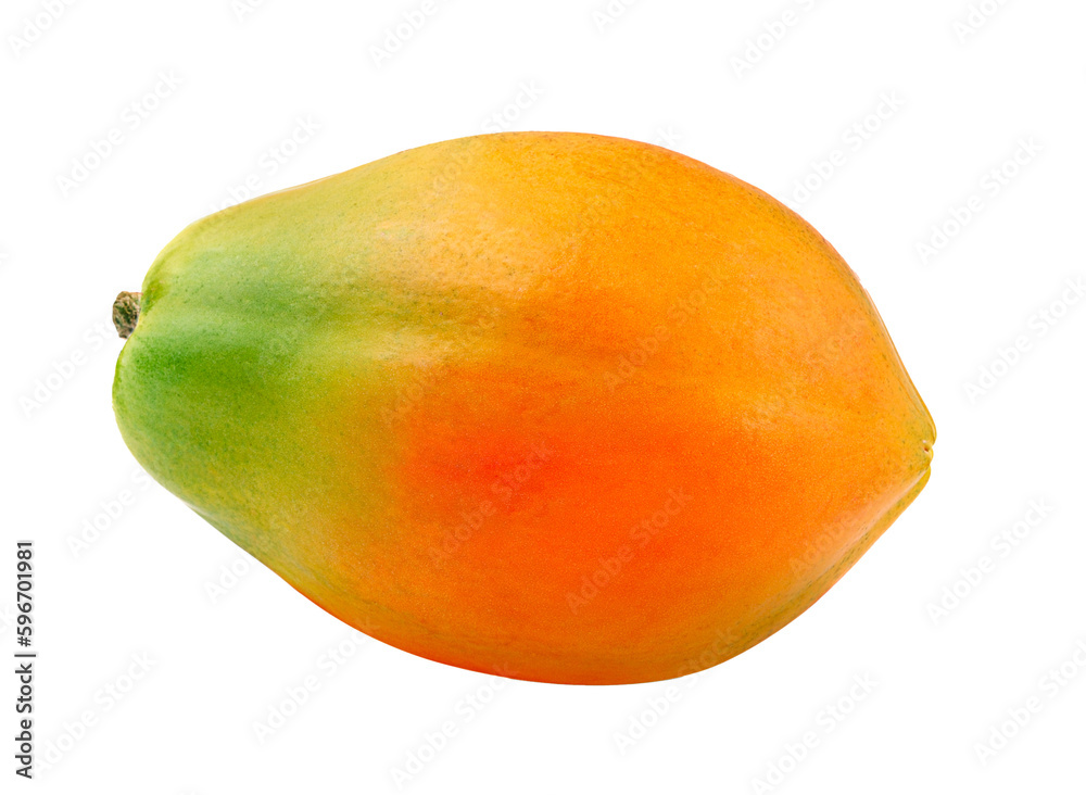 Papaya isolated on transparent png Papaya isolated on transparent png