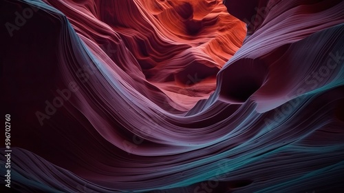Color in the desert pattern | new wallpapers wallpapers for android and ios, in the style of sculptural abstraction, dark magenta and light azure, irregular curvilinear forms made by ai