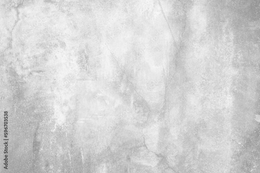 Naklejka premium Old wall texture cement dirty gray with black background abstract grey and silver color design are light with white background.