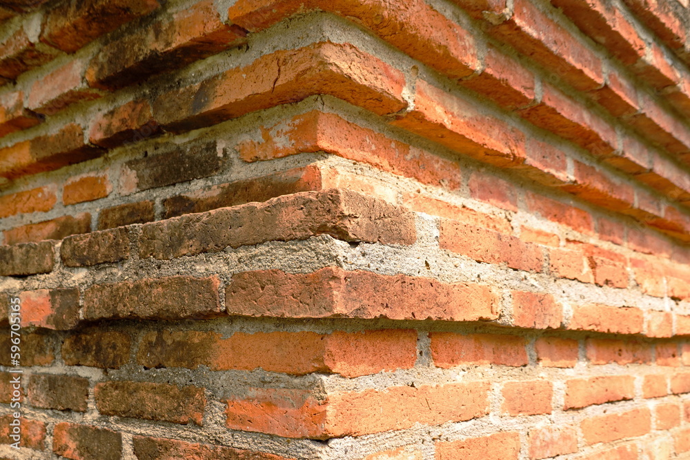 Wallpaper form Brick Ayutthaya ancient textured history