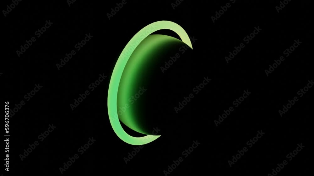 Abstract seamless loop of 3D renders neon circle. Colorful neon circles abstract futuristic hi-tech motion background. 4k video seamless loop 3D animation. Abstract seamless loop of 3D renders neon circle. Colorful neon circles abstract futuristic hi-tech motion background. 4k video seamless loop 3D animation.