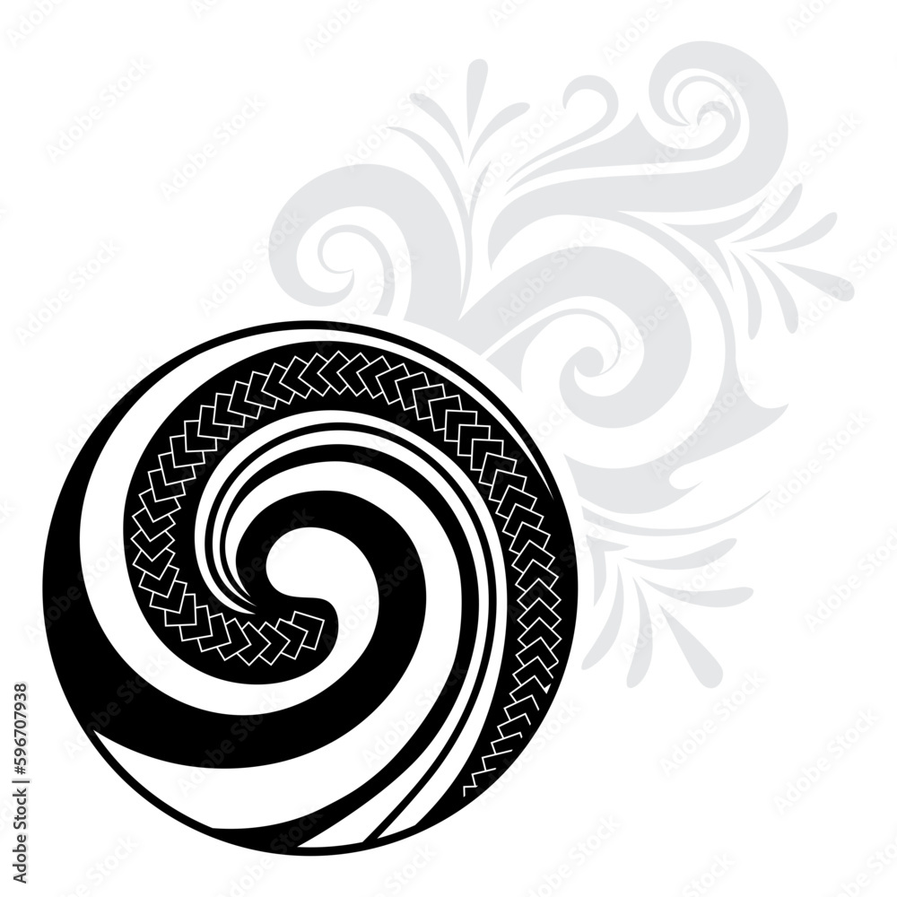 Koru, new beginning, Maori symbol