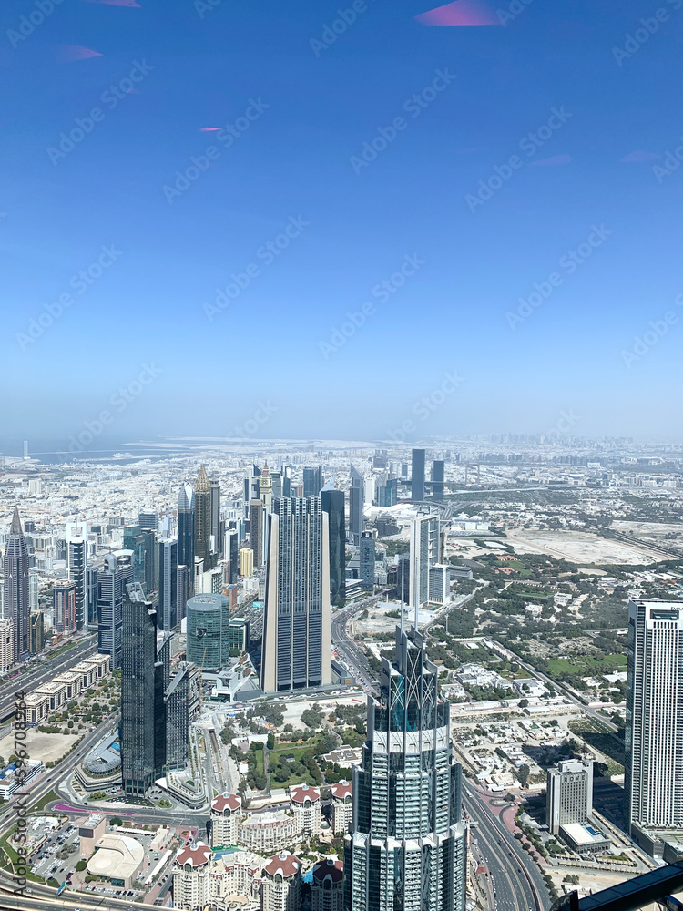 Dubai downtown view