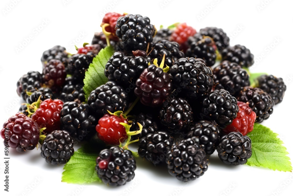 blackberry on a white blackberry on a white