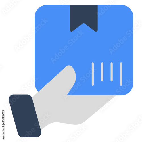 Premium download icon of parcel care