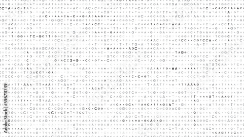 AGCT genomic data visualization background photo