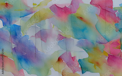abstract watercolor background, create with generative Ai