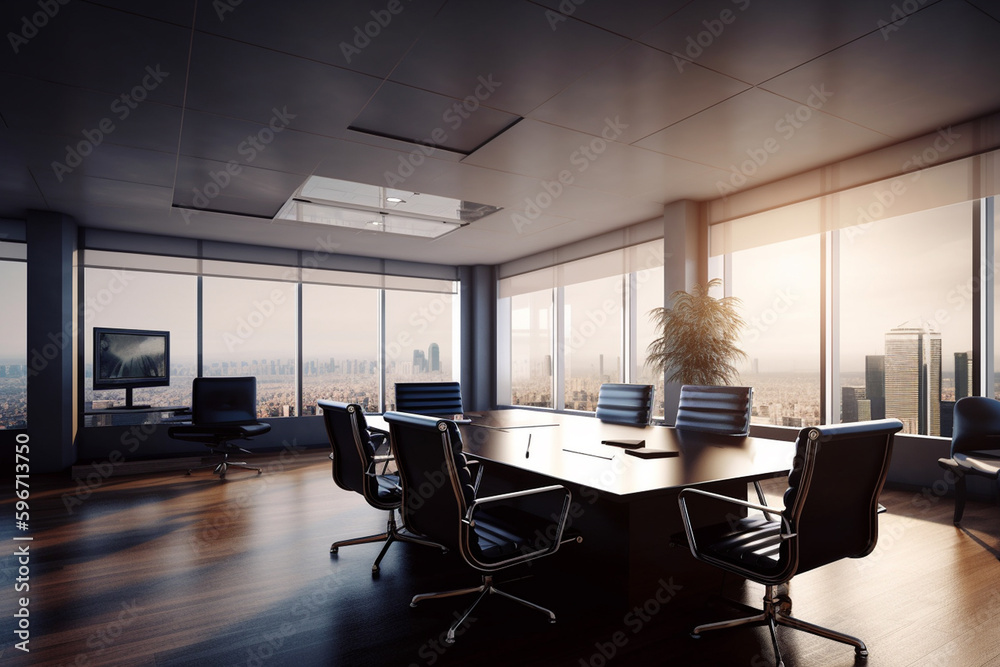 Fototapeta premium interior of a office