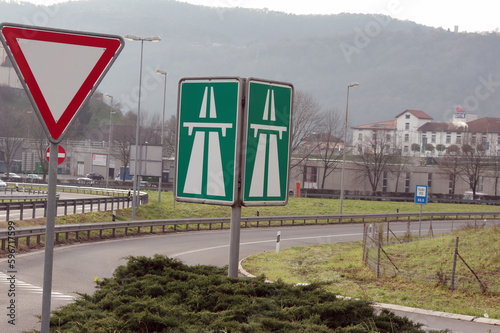 Ingresso autostrada Svizzera photo