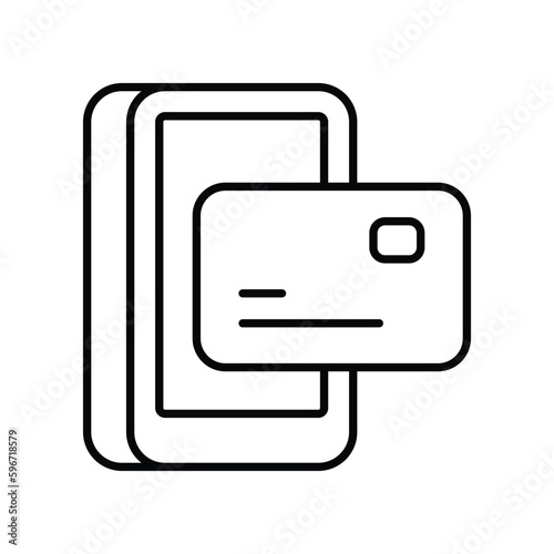 Payment icon stock illustration.