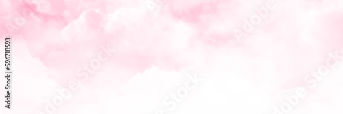 Panorama view sky and cloudy