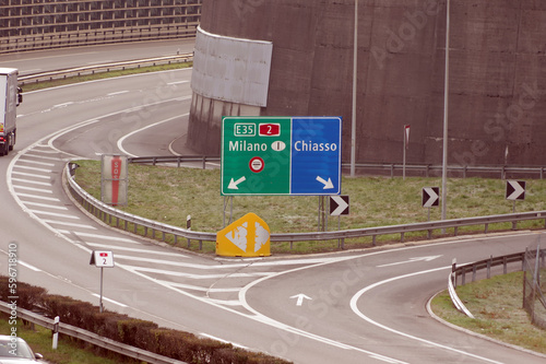 svincolo di Chiasso, autostrada A2 Svizzera photo