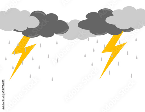 Rain in the rainy season