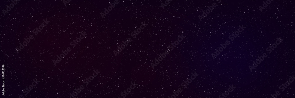 Milky way galaxy with stars and space dust in the universe. Landscape with gradient blue purple Milky way galaxy. Night sky with stars.