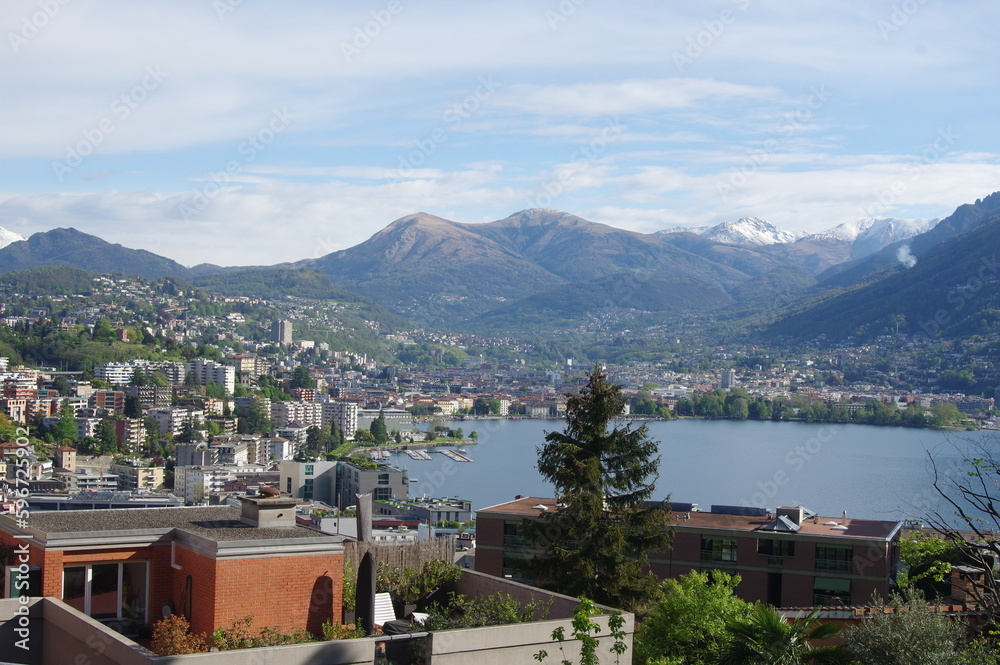 Paradiso, panorama su Lugano