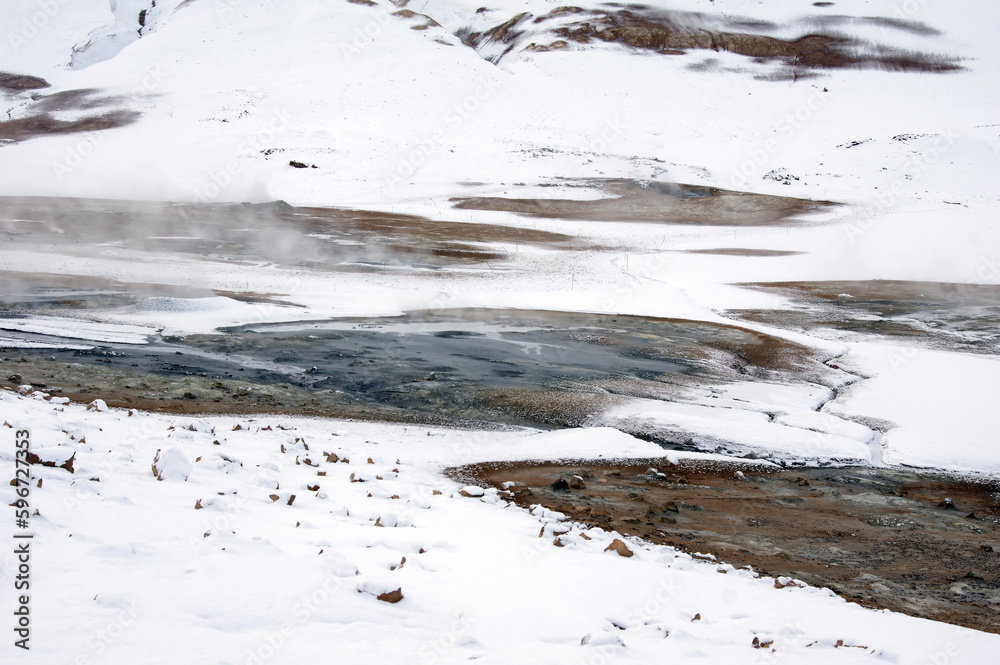 Hverir, Islanda Hverir, Islanda