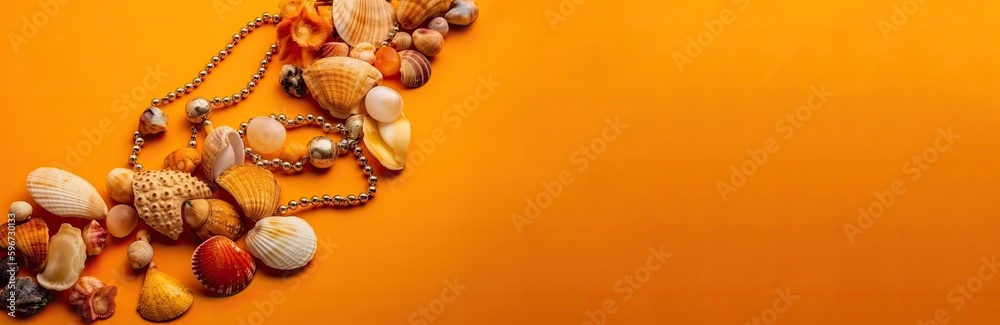 snails, shells, summer with generative ai snails, shells, summer with generative ai