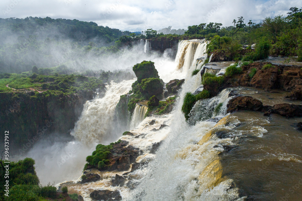 Iguazu Wasserfälle, Iguazu Nationalpark, Argentinien, Südamerika