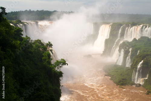 Iguazu Wasserf  lle  Iguazu Nationalpark  Brasilien  S  damerika