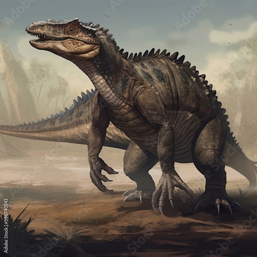nice cool tyrannosaurus rex dinosaur 3d © Anastasia