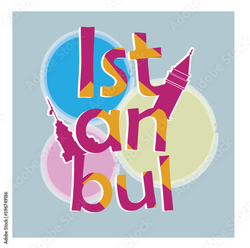 istanbull city logo design
