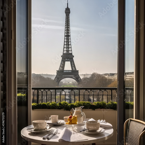 breakfast in paris  © ingrid