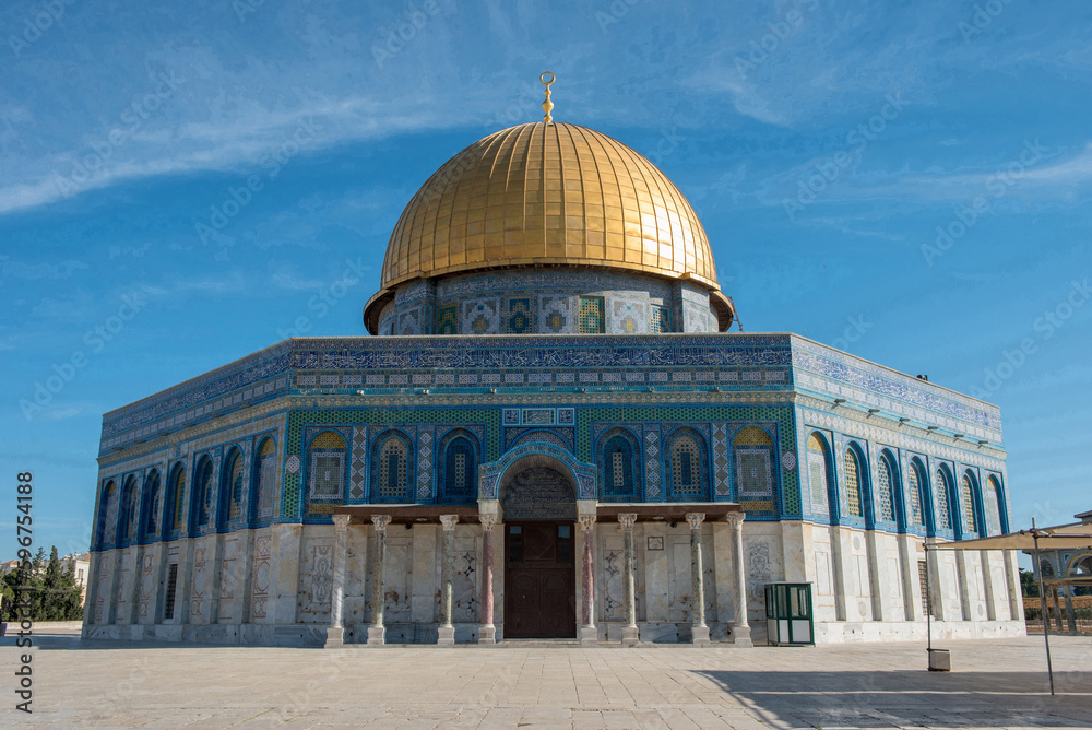 Dome of the Rock, Temple Mount, al-Aqsa mosque, Jerusalem, Israel