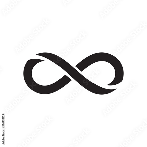 infinity logo and symbol template icons vector illustration