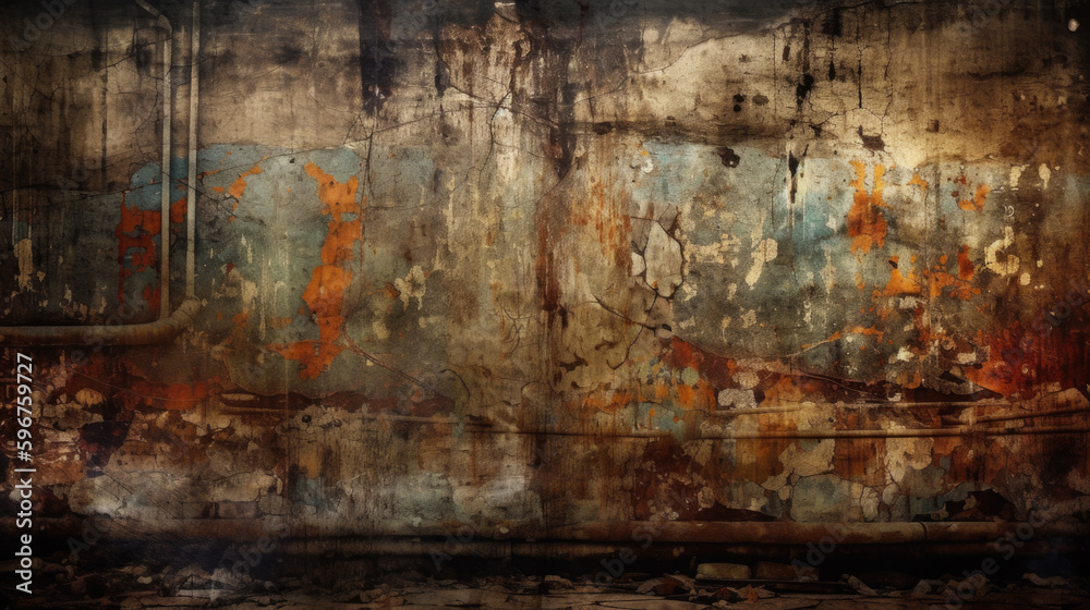 Obraz premium grungy background wallpaper. Generative AI