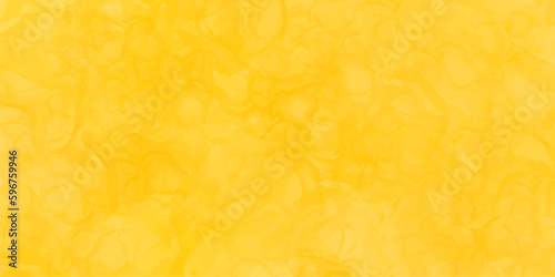 Abstract yellow marble fluid painted background. Alcohol ink or watercolor art. Editable vector texture backdrop for poster, card, invitation, flyer, cover, banner, social media post