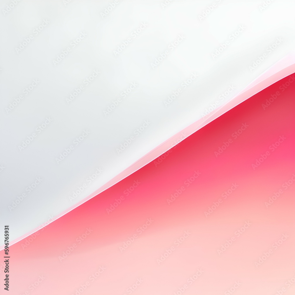 abstract background with waves - white and pale pink background - abstract background - Generative AI abstract background with waves - white and pale pink background - abstract background - Generative AI