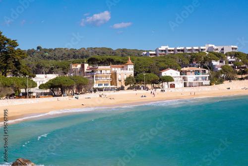 Fosca beach in the municipality of Palamós on the Catalan Costa Brava, Spain. © Jorge