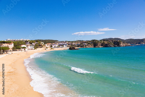 Fosca beach in the municipality of Palamós on the Catalan Costa Brava, Spain. © Jorge
