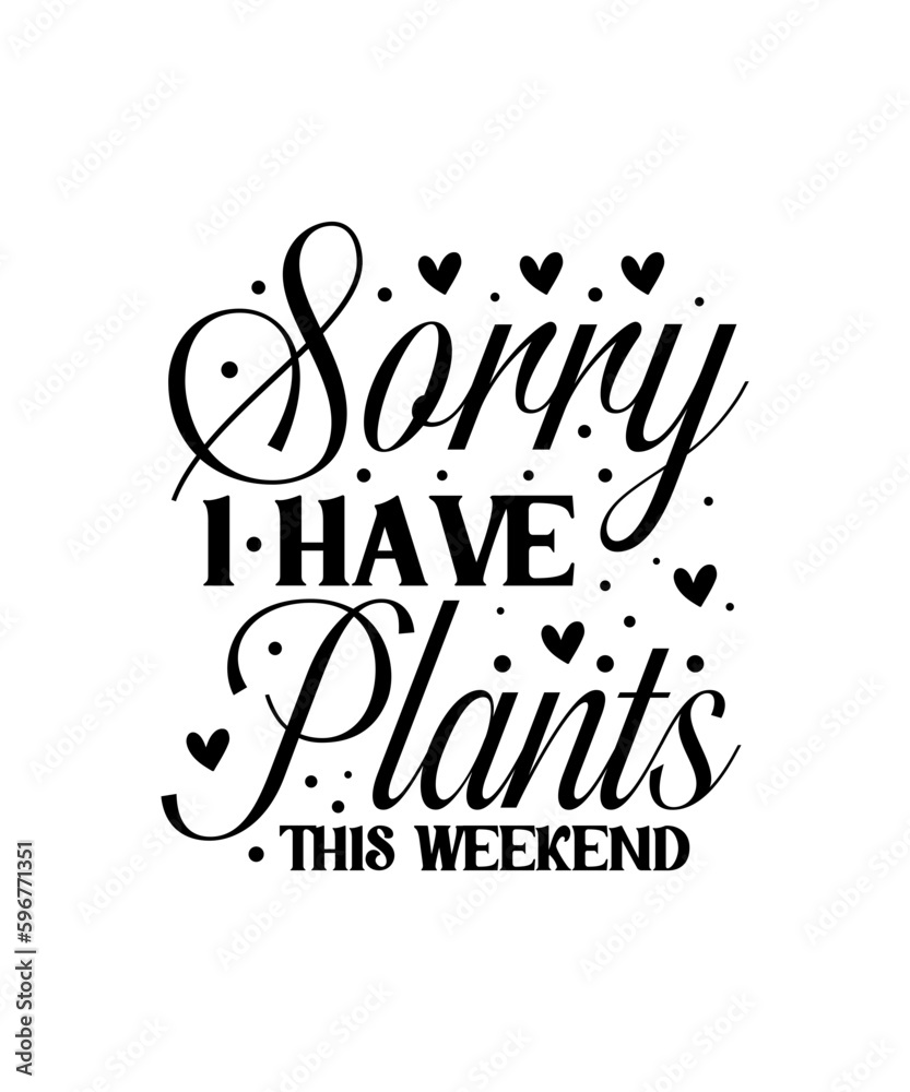 Plant Lover SVG Bundle, Plant svg, Plant Quotes Svg, houseplant svg