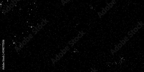 Abstract background withe nebula and stars in night sky. Closeup night black starry sky.