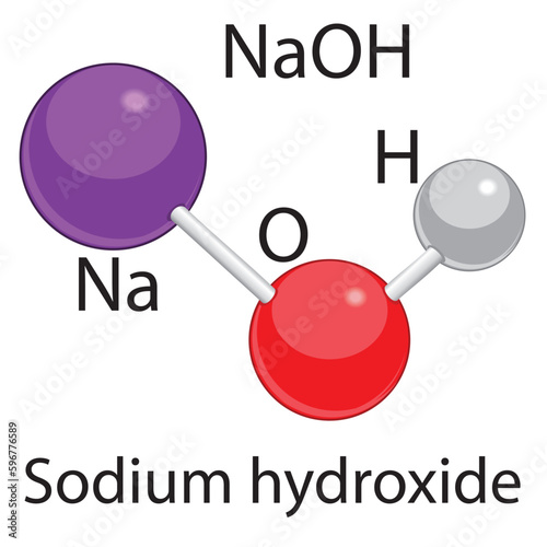 sodium hydroxide molecule
