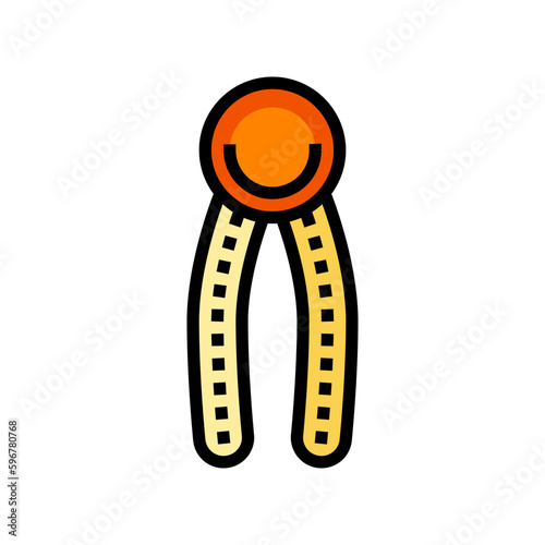 lipids biochemistry color icon vector illustration