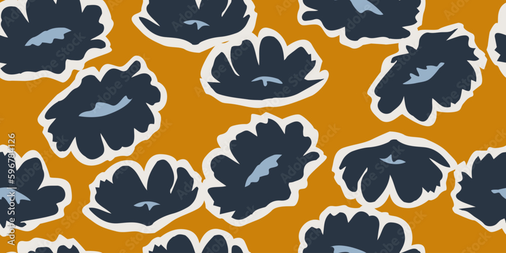 Hand drawn flowers, seamless patterns with floral for fabric, textiles, clothing, wrapping paper, cover, banner, interior decor, abstract backgrounds. Hand drawn flowers, seamless patterns with floral for fabric, textiles, clothing, wrapping paper, cover, banner, interior decor, abstract backgrounds.