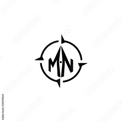 mn compass logo design
