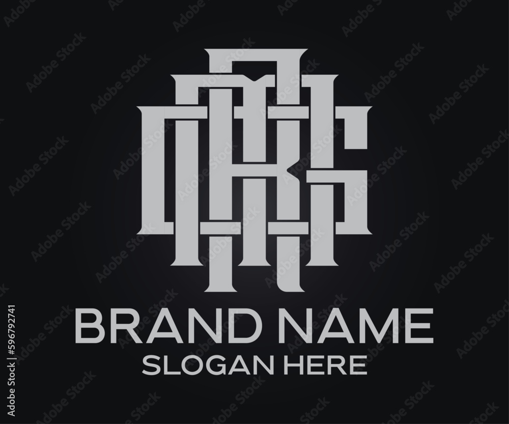 modern minimalist letter brand identity modern minimalist letter brand identity